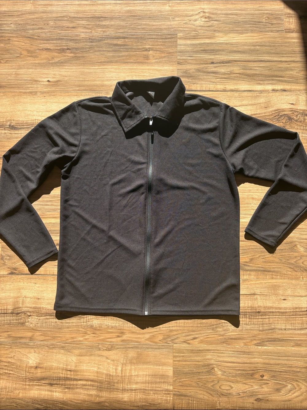 Men's Black Full-Zip Jacket